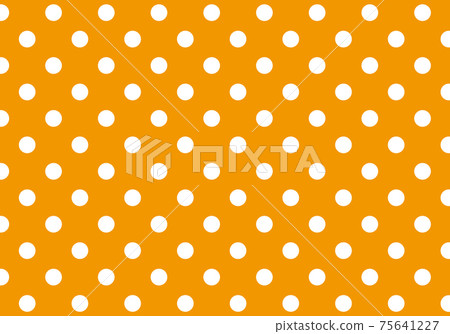 點圓點橙色 75641227