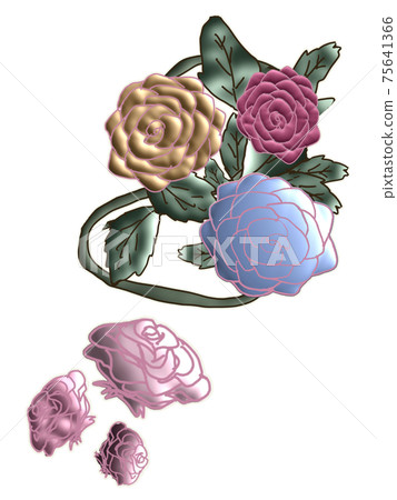 Colorful roses Colorful roses 75641366