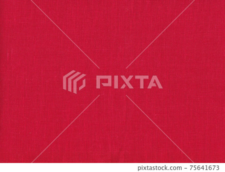 Red linen fabric texture Red linen fabric texture 75641673