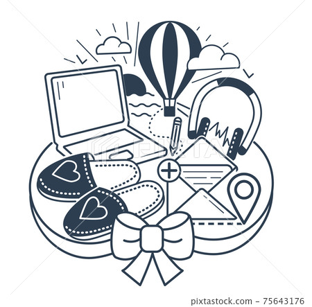 freelance work concept black freelance work concept black 75643176