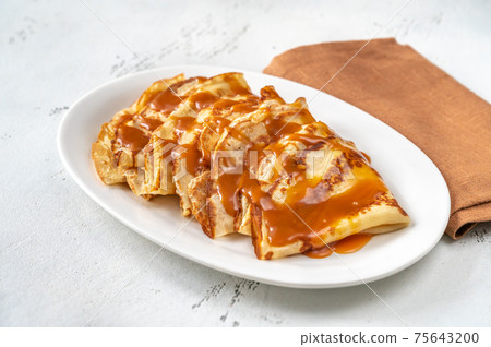 Stack of crepes 75643200