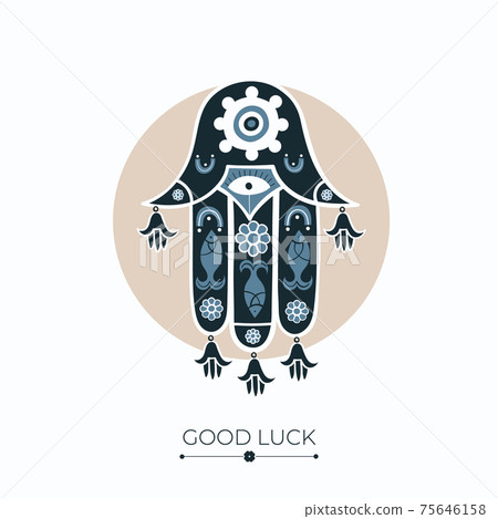 Hamsa lucky charm Hamsa lucky charm 75646158