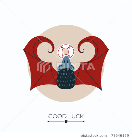 Red bat lucky charm Red bat lucky charm 75646159
