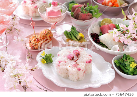 賞櫻午餐，賞櫻套裝，賞櫻套裝，賞櫻套裝 75647436