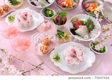 賞櫻午餐，賞櫻套裝，賞櫻套裝，賞櫻套裝 75647438