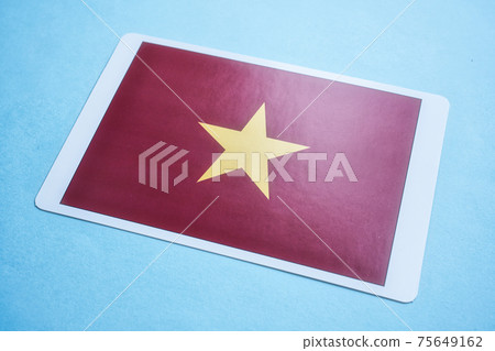 Vietnamese flag Vietnamese flag 75649162