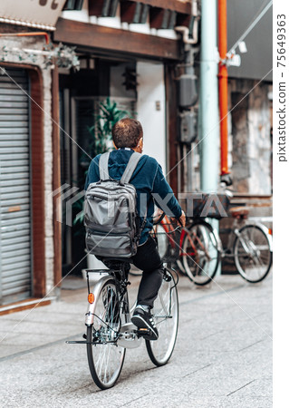 Passerby back view 75649363