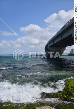 沖繩浦添西海岸卡米吉風光 沖繩浦添西海岸卡米吉風光 75649646