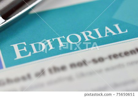 Word Editorial. Concept Editorial. 75650651