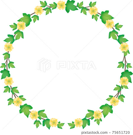 花草花圈框架 花草花圈框架 75651720
