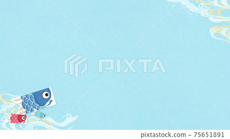 Background material inspired by Tango no Sekku-There are multiple variations Background material inspired by Tango no Sekku-There are multiple variations 75651891