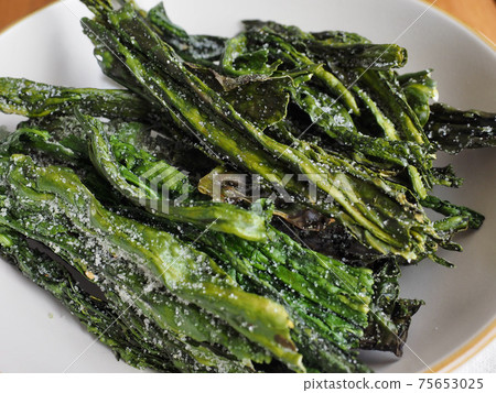 Korean traditional food seaweed tempura, seaweed tempura Korean traditional food seaweed tempura, seaweed tempura 75653025