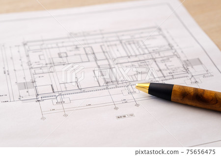 Design image Architectural drawing Residential facility Design image Architectural drawing Residential facility 75656475