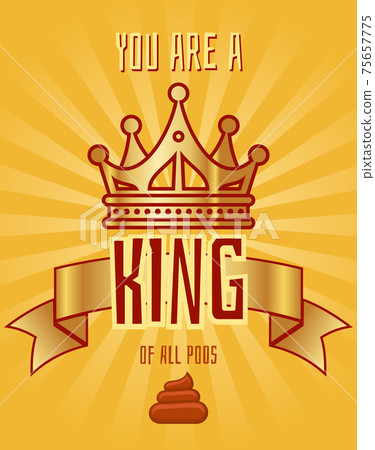 Greeting card template for a bad person 75657775