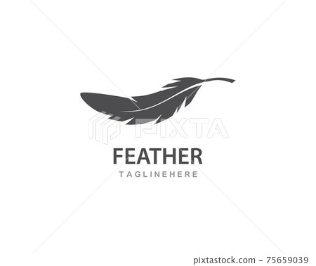 feather logo vector feather logo vector 75659039