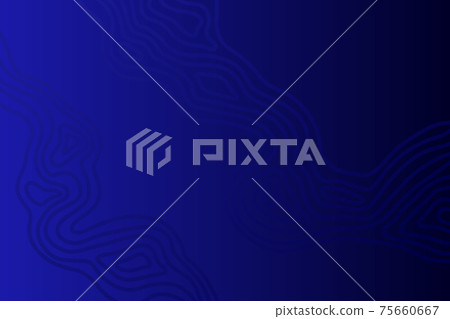 Blue wave pattern. Abstract gradient background. Vector illustration. 75660667