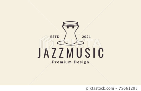 lines music percussion goblet logo vector symbol icon design illustration 75661293