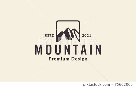 silhouette rock mountain hill logo vector symbol icon design illustration silhouette rock mountain hill logo vector symbol icon design illustration 75662063