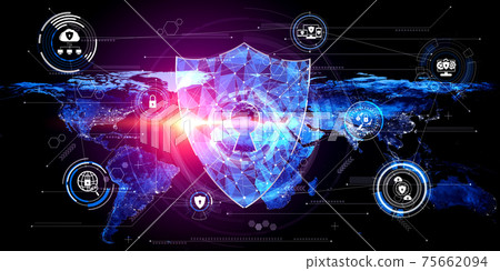 Cyber security technology and online data protection in innovative perception 75662094