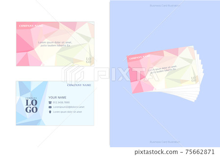 名片插圖背景設計04 75662871
