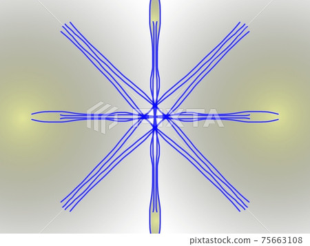 Gradient color background / axisymmetric pattern 75663108