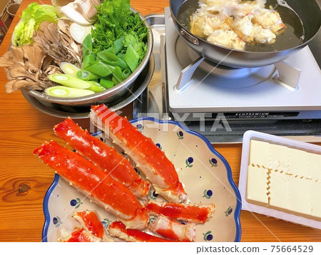 Easy and delicious king crab pot made at home 75664529