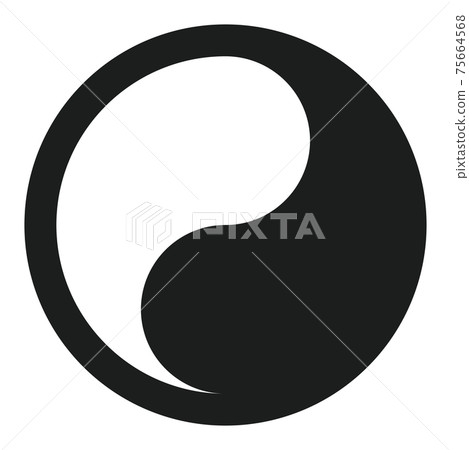 Taiji Figure - Stock Illustration [75664568] - Pixta