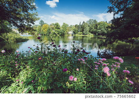 Lazienki Park in Warsaw Lazienki Park in Warsaw 75665602