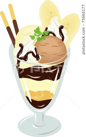 巧克力香蕉凍糕 75668177