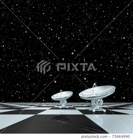 Parabolic antenna for space Parabolic antenna for space 75669990