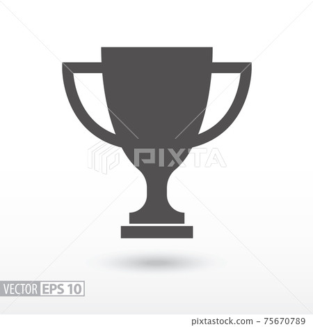 Champions cup. Sign trophy cup Champions cup. Sign trophy cup 75670789