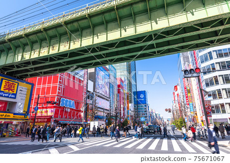 <<Tokyo>> Akihabara Electric Town/Cityscape <<Tokyo>> Akihabara Electric Town/Cityscape 75671067