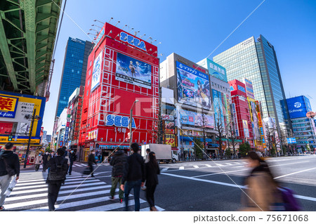 <<Tokyo>> Akihabara Electric Town/Cityscape <<Tokyo>> Akihabara Electric Town/Cityscape 75671068