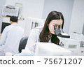 research, scientist, woman 75671207