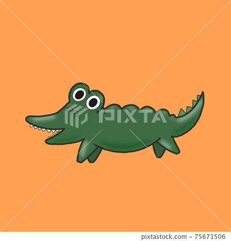 鱷魚圖 鱷魚圖 75671506