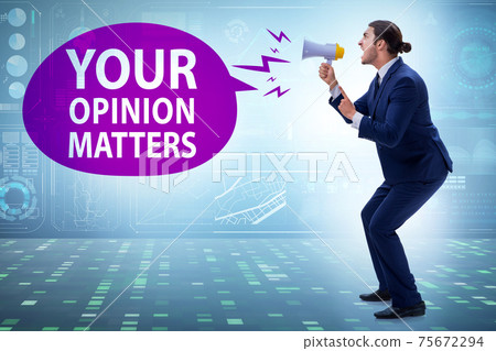 Concept of receiving feedback from customers Concept of receiving feedback from customers 75672294