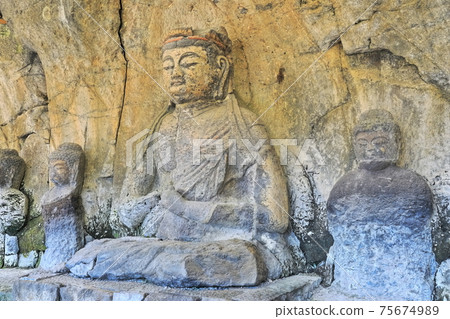 [Oita Prefecture] Usuki Stone Buddha Koen Stone Buddha 75674989