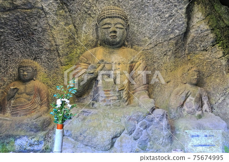 [大分縣]臼杵石佛山之山石佛 75674995