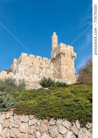 The Jerusalem Citadel and Minaret The Jerusalem Citadel and Minaret 75676080