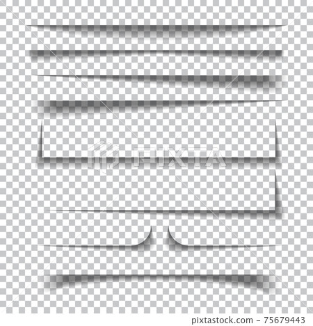Check Paper Effect Paper shadow effects on checkered background - Stock Illustration ...