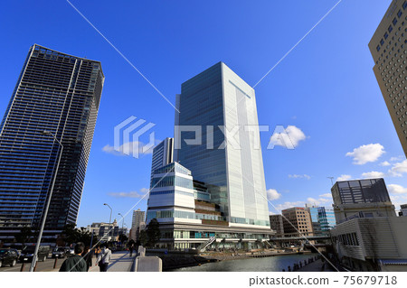 Yokohama Minato Mirai Cityscape Yokohama City Hall 75679718