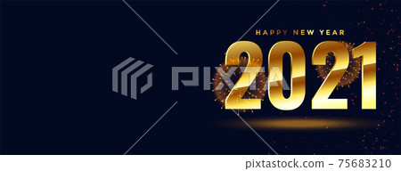 happy new year 2021 golden fireworks banner design happy new year 2021 golden fireworks banner design 75683210