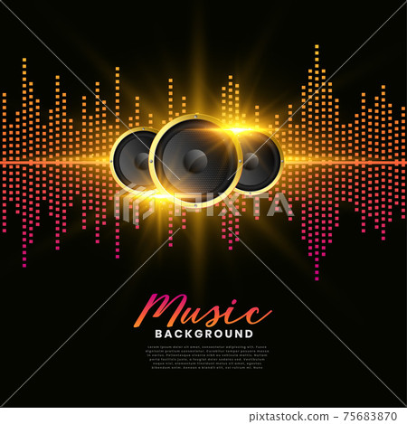 music speakers background album cover poster 75683870
