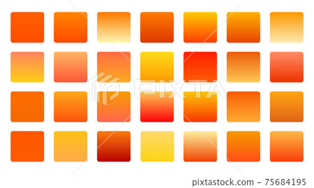 orange shades gradients big set background design 75684195