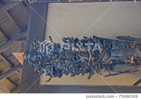 在東大寺和二津堂（奈良縣奈良市志志町）用於除水的“ Omatsuaki” 75686389