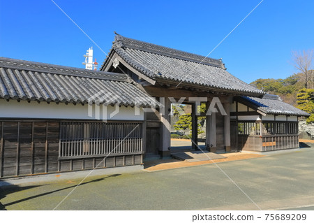 [德島縣]德島城天氣晴朗，Wash之門 75689209