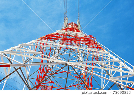 紅白輸電塔的結構 紅白輸電塔的結構 75690833