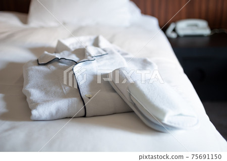 酒店設施，睡衣和拖鞋 75691150