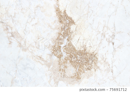 White marble texture with natural pattern for background or design art work. 75691712