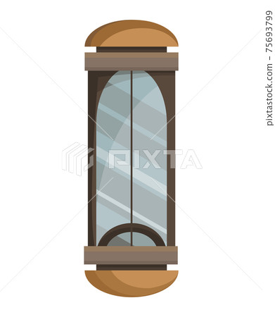 Lift mechanism in cartoon style. Modern... - Stock Illustration [75693799]  - PIXTA